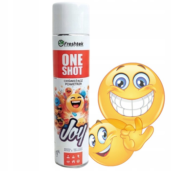 Freshtek One Shot Neutralizator Zapachów Odświeżacz Powietrza Joy 600ml