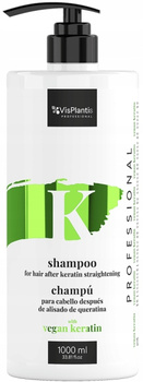 Vis Plantis Vegan Szampon Do Włosów Po Keratynowym Prostowaniu 1000ml 1L