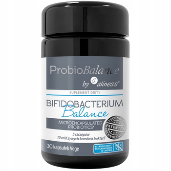 Aliness ProbioBalance Probiotyk Bifidobacterium 5 Szczepów Jelita 30 Kaps