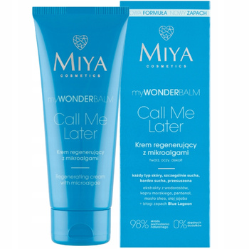 Miya myWONDERbalm Call Me Later Regenerujący Krem Do Twarzy Mikroalgi 75ml