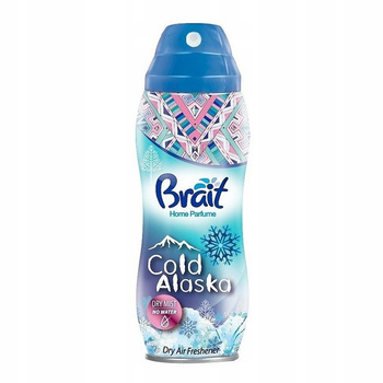 Brait Odświeżacz Powietrza Suchy Spray Cold Alaska Eukaliptus Mięta 300ml