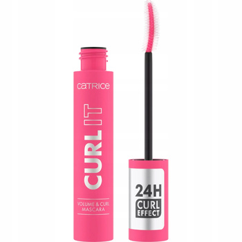 Catrice Curl It Podkręcający Tusz Do Rzęs Zwiększający Objętość Czarny 010