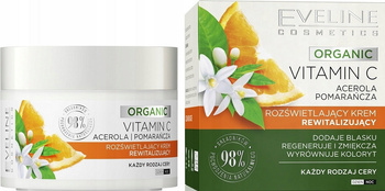 Eveline Organic Krem Rozświetlający Vit C 50ml