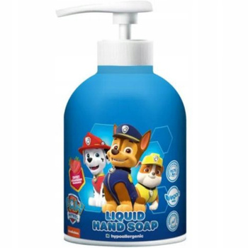 Psi Patrol Nawilżające Mydło w Płynie Dla Dzieci Owocowe Truskawkowe 500ml