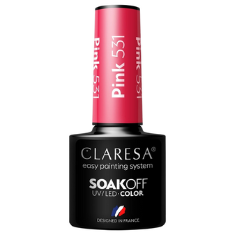 Claresa Lakier Hybrydowy Pink 531 5g