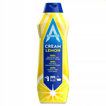 Astonish Mleczko Krem Do Czyszczenia Kuchni Łazienki Lemon Cytrynowe 500ml