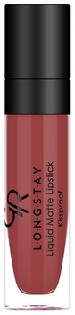 Golden Rose Longstay Matte Lipstick Matowa Pomadka w P艂ynie Do Ust 19