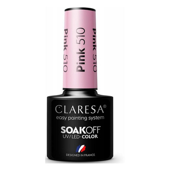 Claresa Lakier Hybrydowy Pink 510 5g
