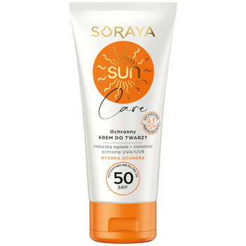 Soraya Sun Care Nawilżający Krem Do Opalania Twarzy Ochronny SPF 50 40ml