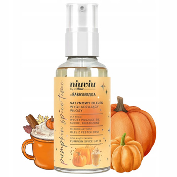Niuviu x Babasierzuca Pumpkin Time Wygładzający Olejek Do Włosów 50ml