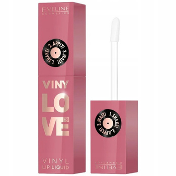 Eveline Vinylove Trwała Nawilżająca Pomadka Do Ust Winylowa 05 Rosy 4ml