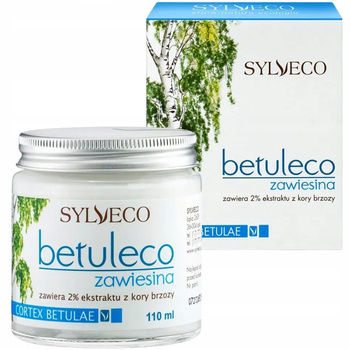 Sylveco Betuleco 2w1 Zawiesina Do Skóry Łojotokowej Wcierka Do Włosów 110ml