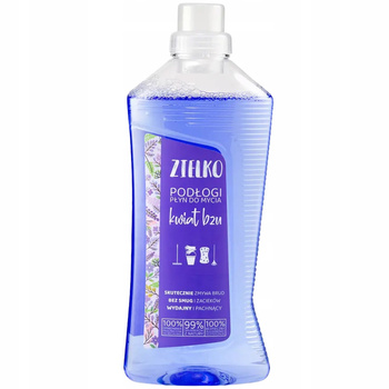 Zielko Płyn Do Mycia Podłóg Paneli Płytek Ceramiki Świeży Kwiat Bzu 1000ml