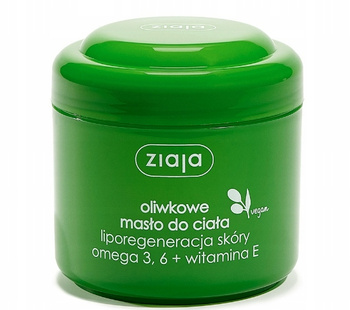 Ziaja Masło Do Ciała Oliwkowe Liporegeneracja Skóry Omega3 Witamina E 200ml