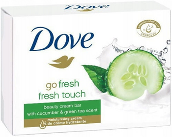 Dove Mydło w Kostce Fresh Touch Ogórek Herbata