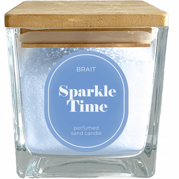 Brait Świeca Zapachowa Piaskowa Aromaterapia Sparkle Time Owocowy 130g