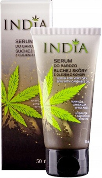 India Serum Do Bardzo Suchej Skóry Konopia 50ml