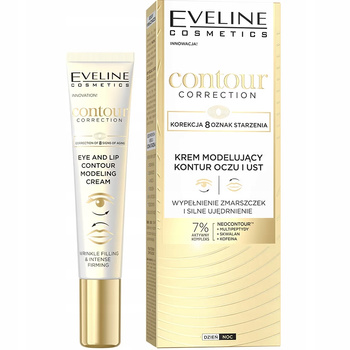 Eveline Contour Correction Krem Wypełniacz Modelujący Kontur Oczu Ust 20ml