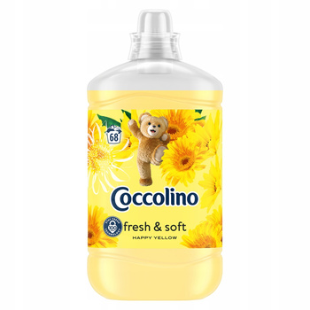 Coccolino Fresh Soft Zmiękczający Płyn Do Płukania Happy Yellow 1700ml