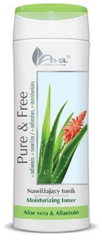 AVA PURE FREE Aloes Alantoina Nawilżający Tonik