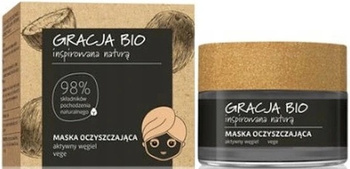GRACJA Maska Oczyszczająca z aktywnym węglem 50ml