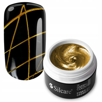 Silcare Spider Gel Geometryczny Żel Gold Złoty 5g