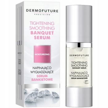 DermoFuture Napinająco Wygładzające Serum Do Twarzy Bankietowe Kolagen 30ml