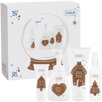Ziaja Brownie Zestaw Prezentowy 4 Kosmetyków Damskich Do Ciała Kąpieli