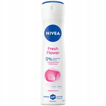 Nivea Fresh Flower Ochrona 48H Antybakteryjny Dezodorant Damski Spray 150ml