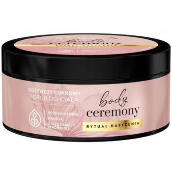 Soraya Body Odżywczy Cukrowy Scrub Peeling Do Ciała Różowa Glinka 200g