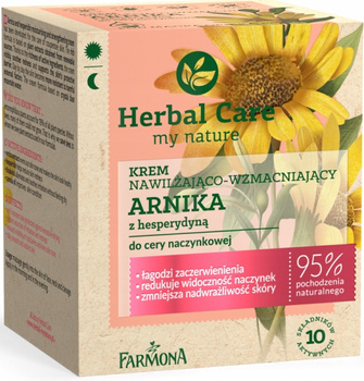 Herbal Care Krem Nawilżająco Wzmacniający Arnika Hesparydyna Naczynka 50ml