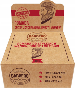 Barbero Pomada Do Stylizacji Wąsów Brody Włosów