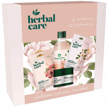 Herbal Care Dzika R贸偶a Zestaw Prezentowy 4 Kosmetyk贸w Damskich Do Twarzy