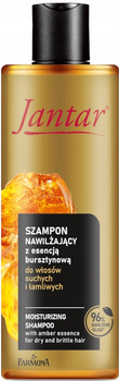 Jantar Szampon Mineralny z Esencją Bursztynową Włosy Suche i Łamliwe 300ml