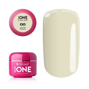Silcare Base One Żel UV 00 White Angel Biały 5g