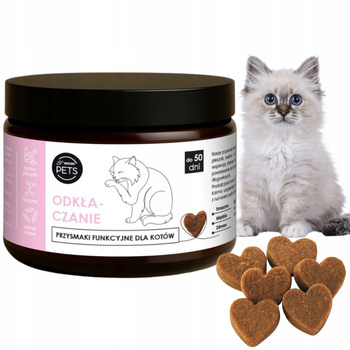 Wow Pets Przysmaki Dla Kota Długowłosego Suplement Odkłaczanie Smaczki 100g