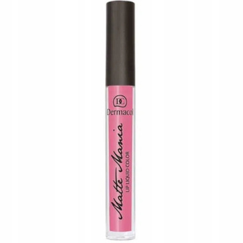 Dermacol Matte Mania Lipstick Trwała Matowa Pomadka Do Ust w Płynie 20