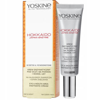 Yoskine Hokkaido Japan Enzyme Krem Pod Oczy Na Powieki i Wokół Ust 15 ml