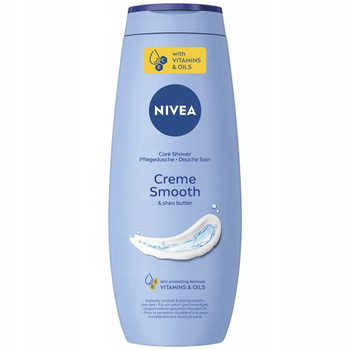 Nivea Creme Smooth Kremowy Nawilżający Żel Pod Prysznic z Masłem Shea 500ml