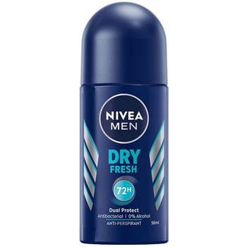 Nivea Men Dry Fresh Męski Antyperspirant w Kulce 72H Ochrony Roll-On 50ml