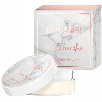 Brush Up! By Maxineczka Satynowy Sypki Puder Do Twarzy Transparentny 8g