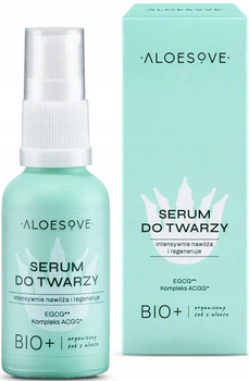 ALOESOVE Serum Do Twarzy Intensywnie Nawilżające i Regenerujące Aloes 30ml