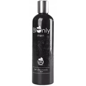 BIOnly Men Żel Pod Prysznic z Aktywnym Węglem i Prowitaminą B5 2w1 300ml