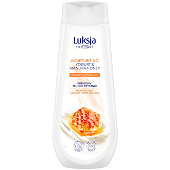 Luksja Silk Care Kremowy Żel Pod Prysznic Nawilżający Miód Manuka 500ml