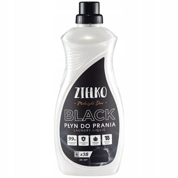 Zielko Naturalny Płyn Do Prania Czarnego Ciemnego x38 Midnight Dew 1,52L