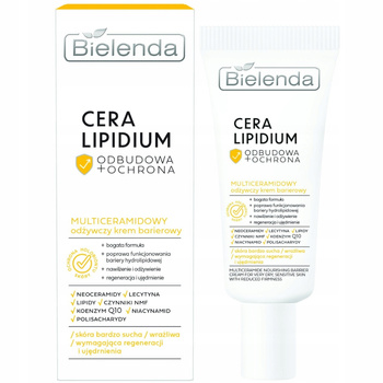 Bielenda Cera Lipidium Multiceramidowy Odżywczy Krem Do Twarzy Q10 50ml