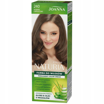Joanna Naturia Color Nawilżająca Farba Do Włosów 240 Slodkie Cappuccino