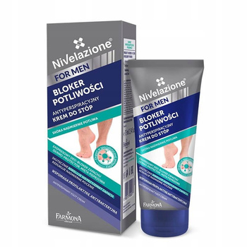 NIVELAZIONE for Men Bloker Potliwości Antyperspiracyjny Krem Do Stóp