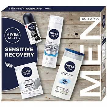 Nivea Men Sensitive Recovery Zestaw Prezentowy Dla Mężczyzny z Kosmetykami