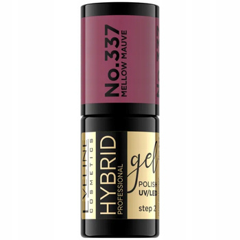 Eveline Hybrid Lakier Hybrydowy Do Paznokci UV/LED 337 Mellow Mauve 5ml